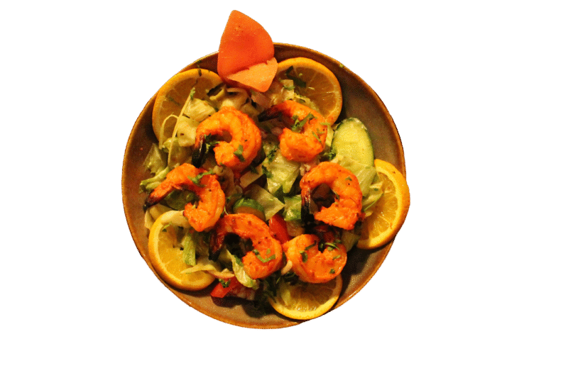 Prawns Tikka Salad