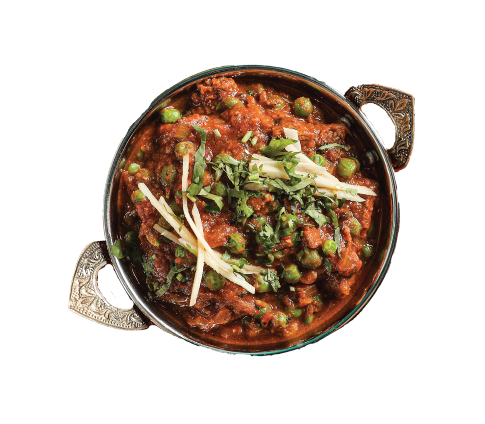 keema kadhai mutter